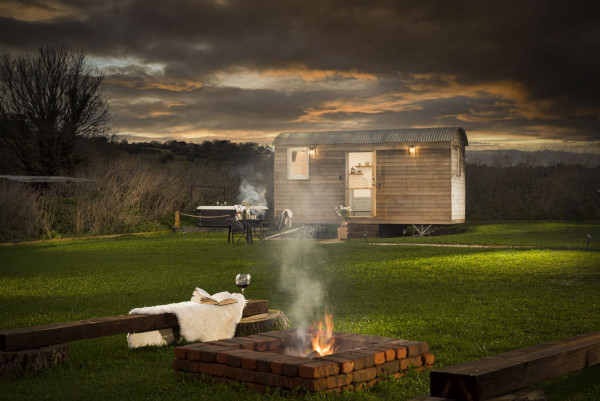 Nori's Nest, Shepherds Hut, Croft Hooper, Crowlas